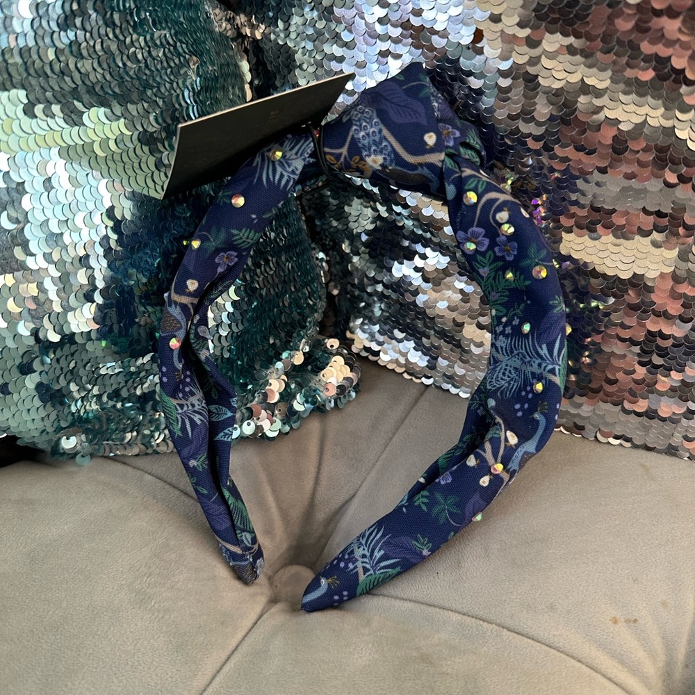 Rifle Paper Co. Peacock Embellished Headband